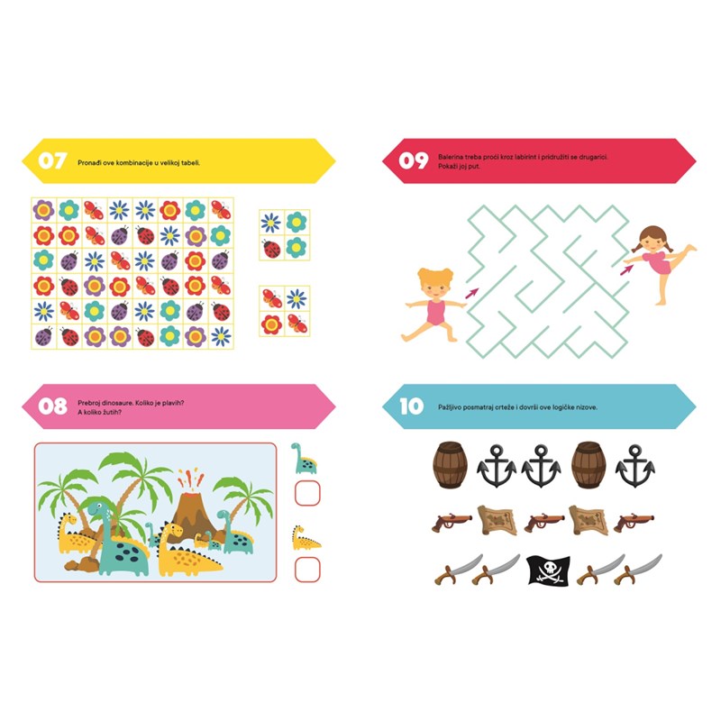 MOJA VJEŽBANKA 6+ ZELENA MB.