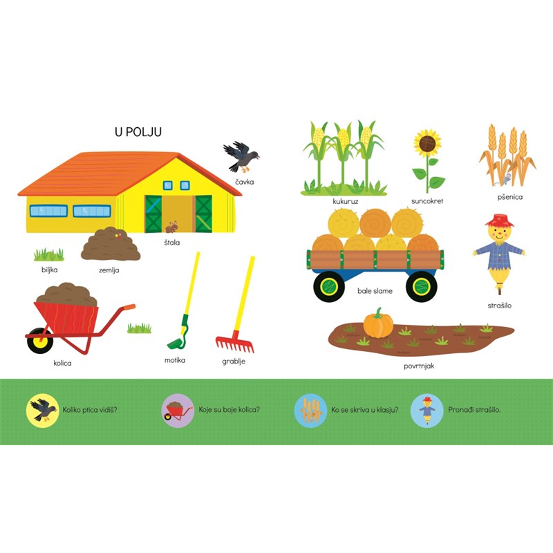 SLIKOVNI RJEČNIK-NA SELU MB.