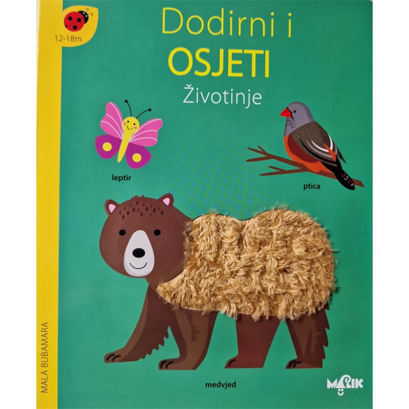 DODIRNI I OSJETI-ŽIVOTINJE MB.