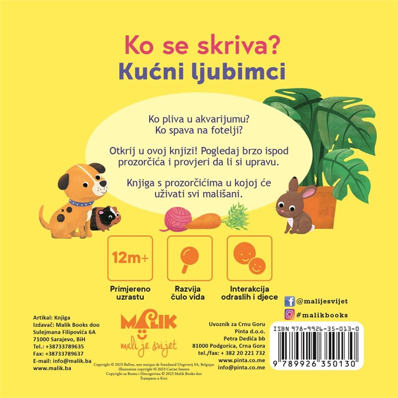 KUĆNI LJUBIMCI-KO SE SKRIVA? MB.