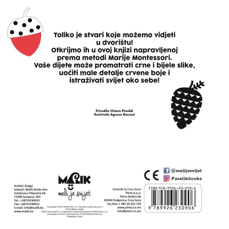 BABY MONTESSORY-DVORIŠTE MB.