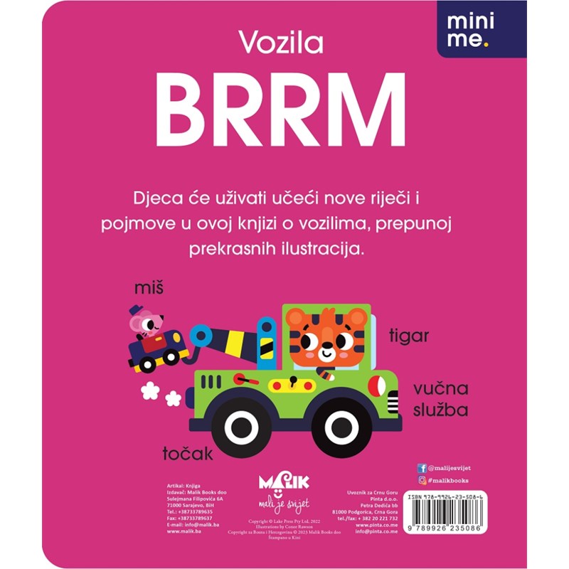 MINI ME-VOZILA BRRM MB.