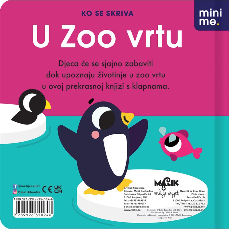 MINI ME-KO SE SKRIVA?U ZOO VRTU MB.