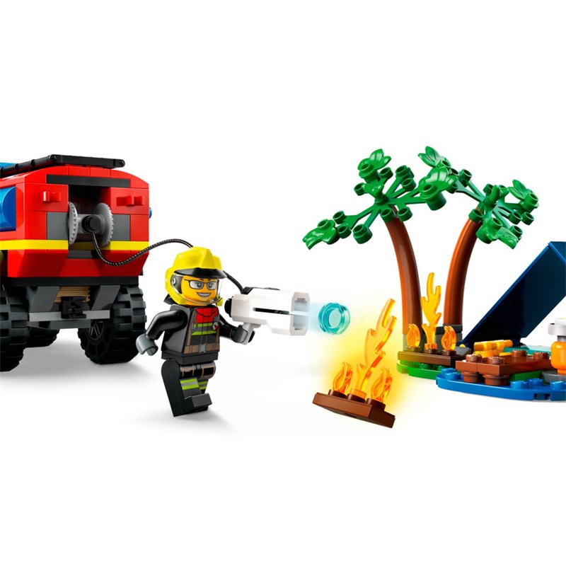 LEGO 60412 VATROGASNO VOZILO 4*4 SA SPASILAČKIM ČAMCEM