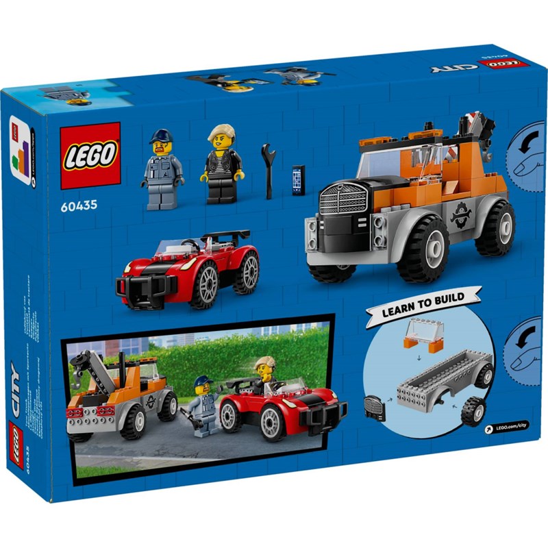 LEGO 60435 ŠLEP VOZILO I POPRAVAK SPORTSKIH AUTOMOBILA