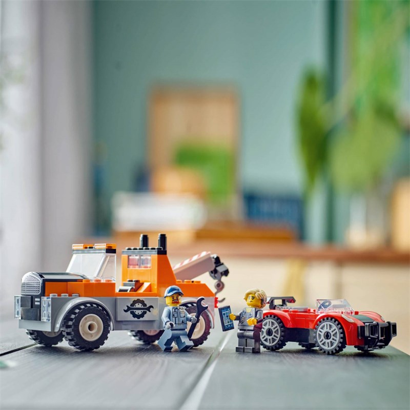 LEGO 60435 ŠLEP VOZILO I POPRAVAK SPORTSKIH AUTOMOBILA