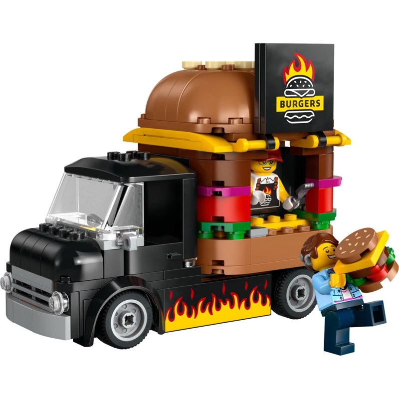 LEGO 60404 BURGER KAMION