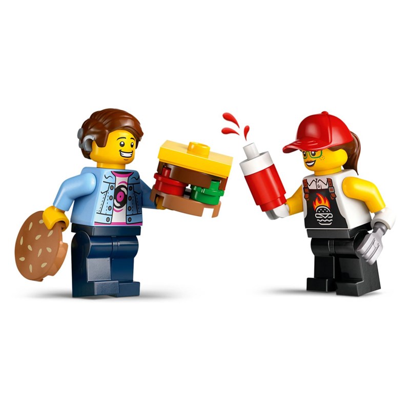 LEGO 60404 BURGER KAMION