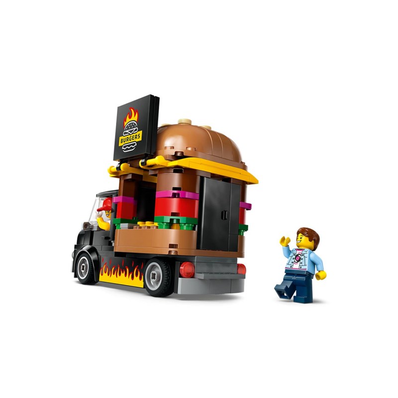 LEGO 60404 BURGER KAMION