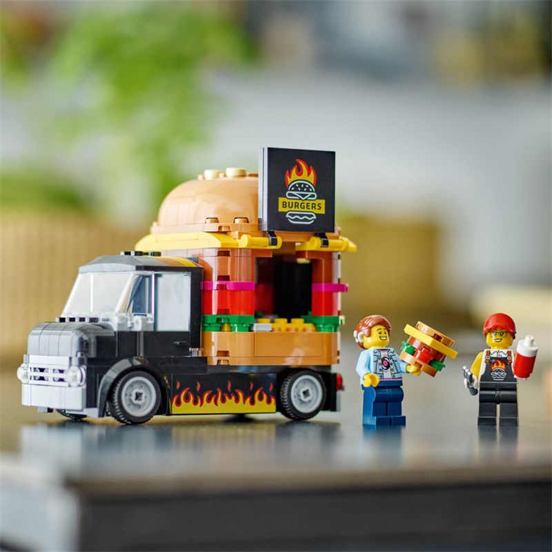 LEGO 60404 BURGER KAMION