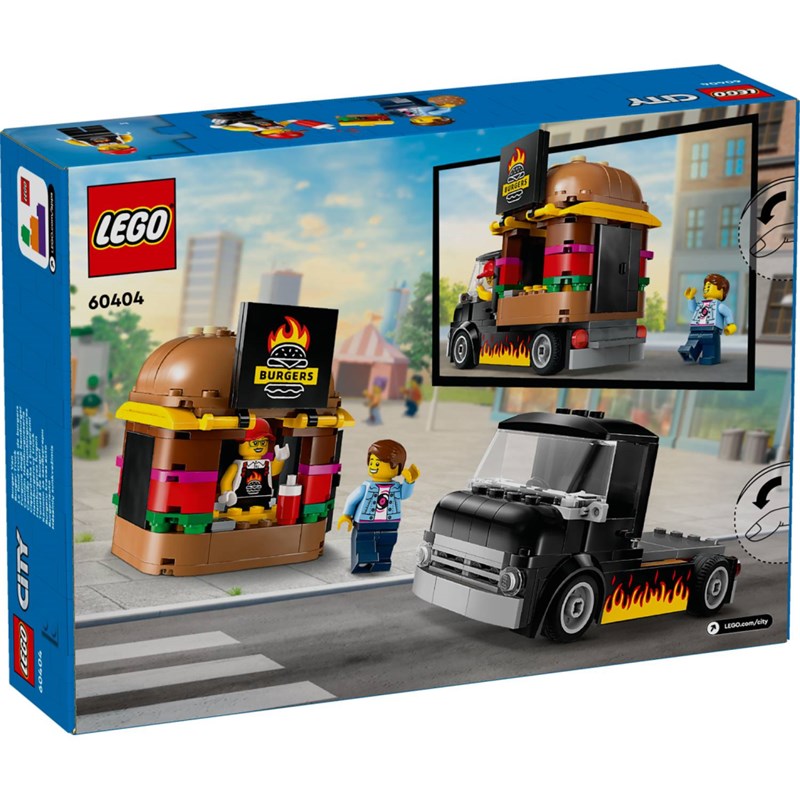 LEGO 60404 BURGER KAMION