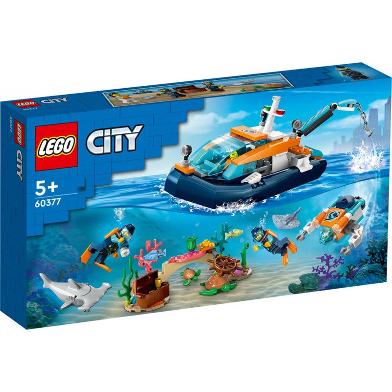 LEGO 60377 ISTRAŽIVAČKI RONILAČKI BROD