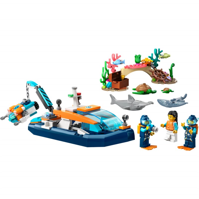 LEGO 60377 ISTRAŽIVAČKI RONILAČKI BROD