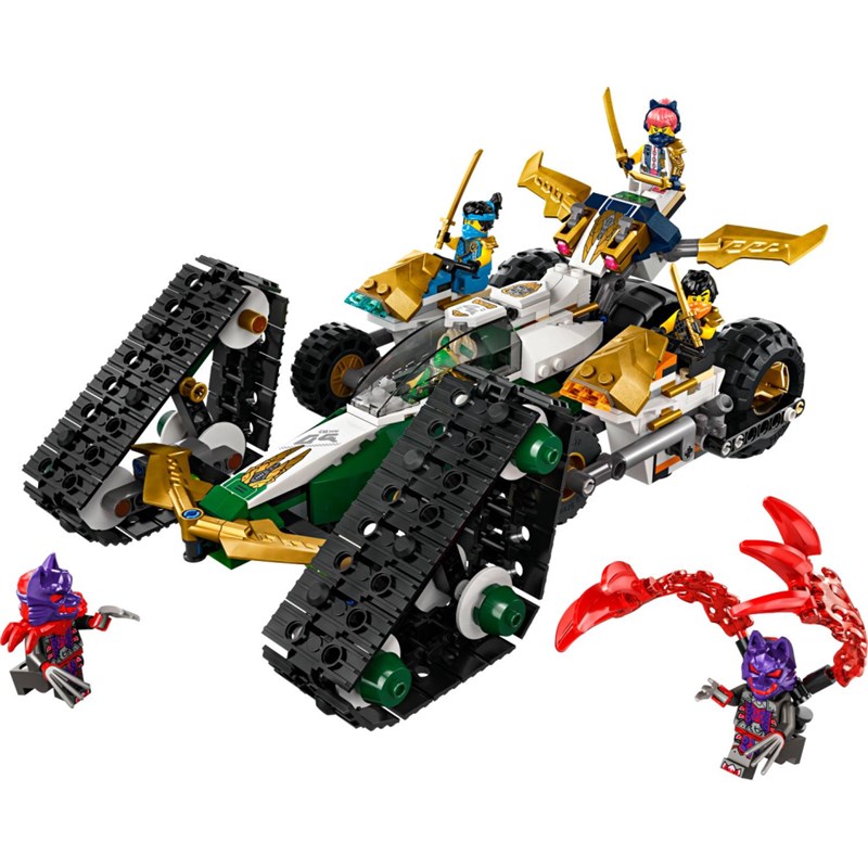 LEGO 71820 KOMBINOVANO VOZILO NINJA TIMA