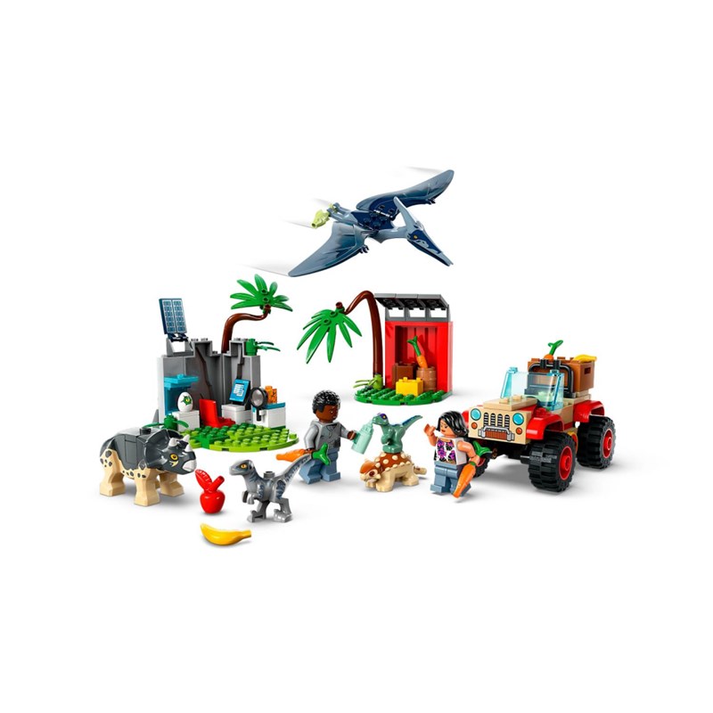 LEGO 76963 SPASILAČKI CENTAR ZA BEBE DINOSAURA