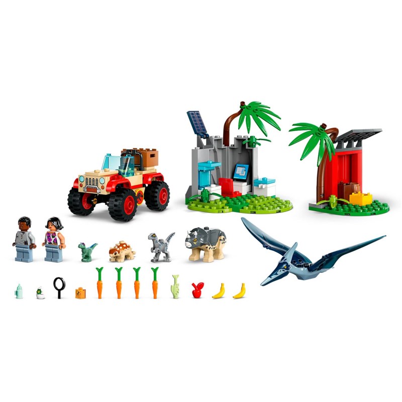 LEGO 76963 SPASILAČKI CENTAR ZA BEBE DINOSAURA