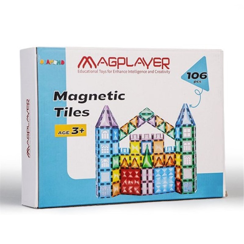 MAGPLAYER MAGNETNE KOCKE 106KOM