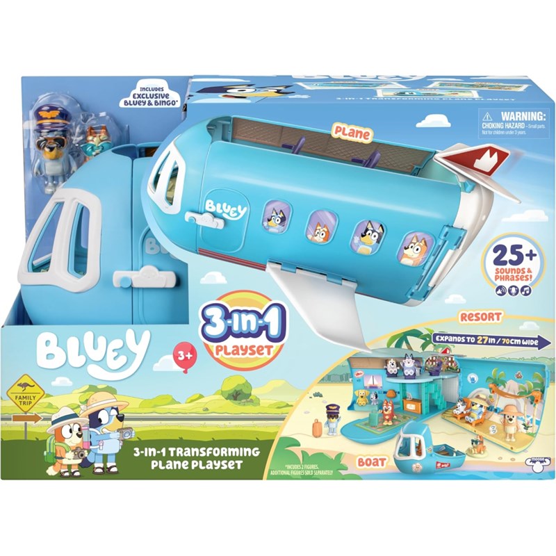 BLUEY S11 3U1 AVION SET ZA IGRU M.