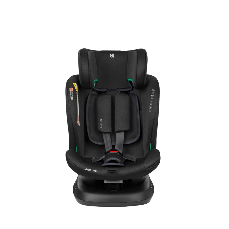 KIKKA BOO AUTOSJEDALICA SHIFT ISOFIX 0-36KG,BLACK