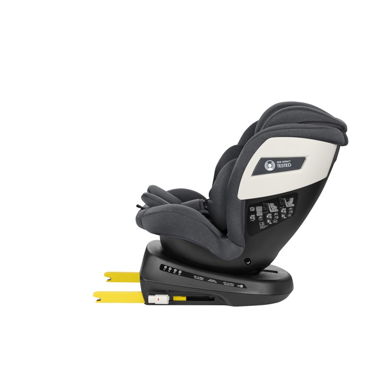 KIKKA BOO AUTOSJEDALICA SHIFT ISOFIX 0-36KG,DARK GREY