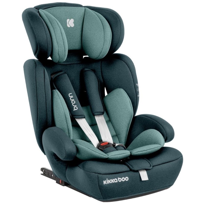 KIKKA BOO AUTOSJEDALICA BRONN ISOFIX 9-36KG, MINT