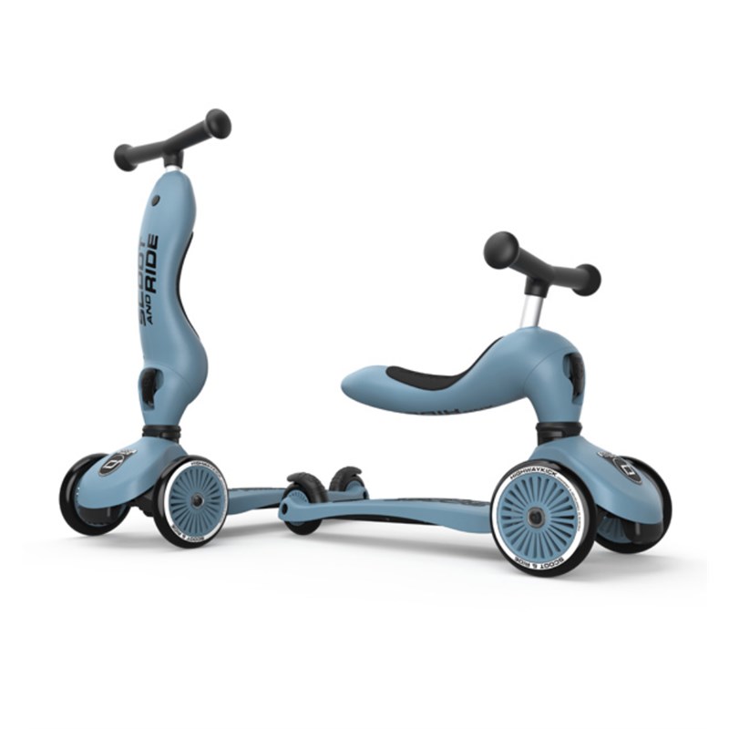 SCOOT AND RIDE ROMOBIL HIGHWAYKICK 1 STEEL 