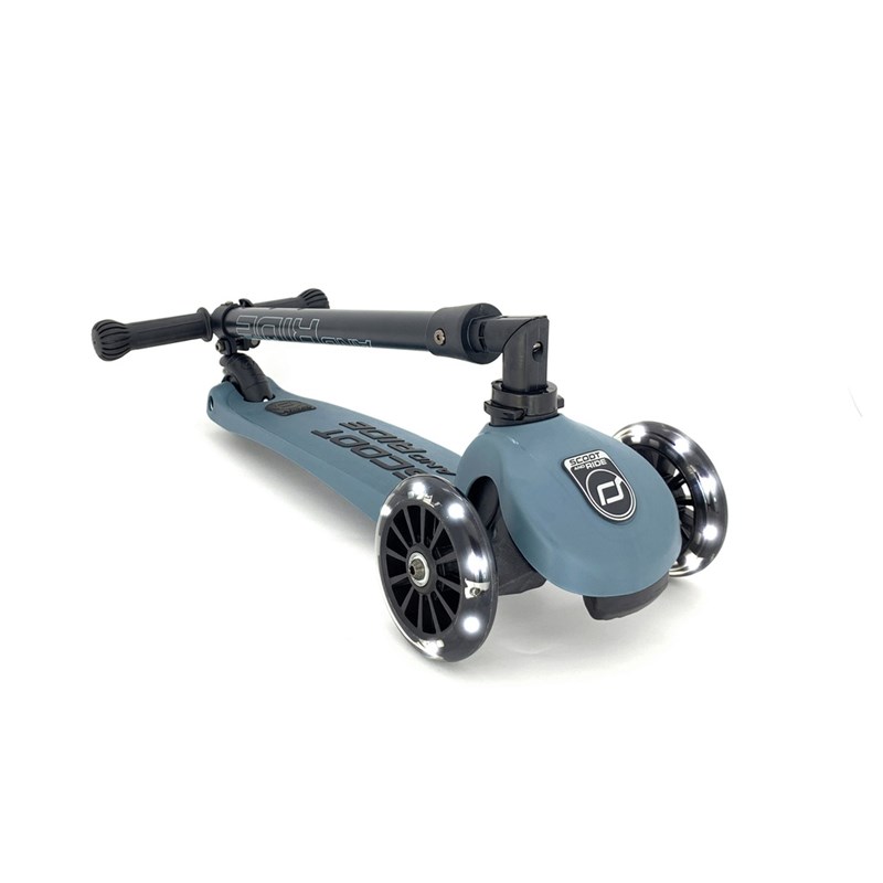 SCOOT AND RIDE ROMOBIL HIGHWAYKICK 3 LED STEEL 