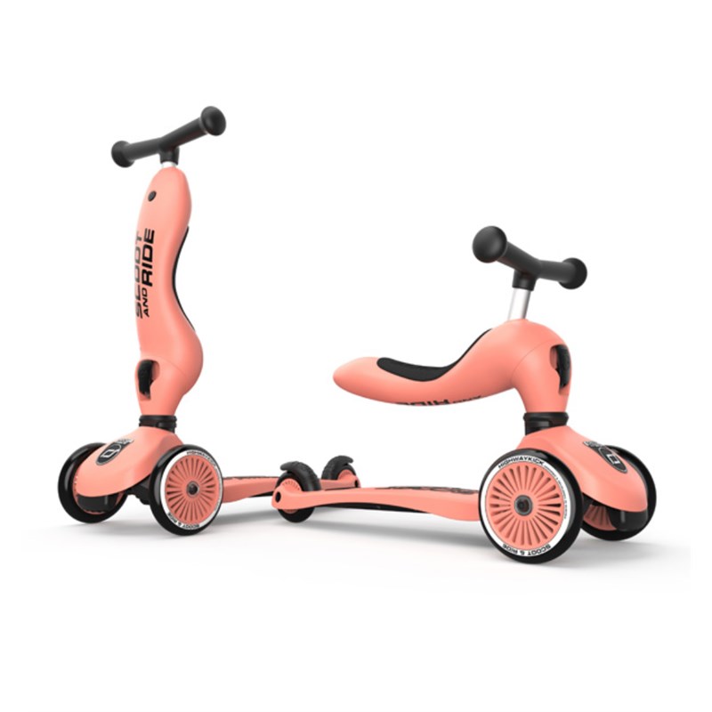 SCOOT AND RIDE ROMOBIL HIGHWAYKICK 1 PEACH 