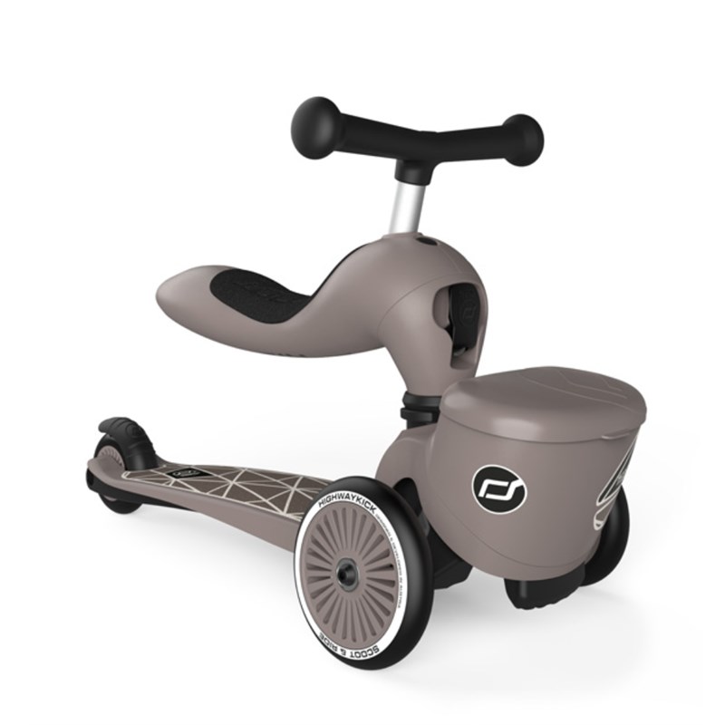 SCOOT AND RIDE ROMOBIL HIGHWAYKICK 1LIFESTYLE BROWN LINES 