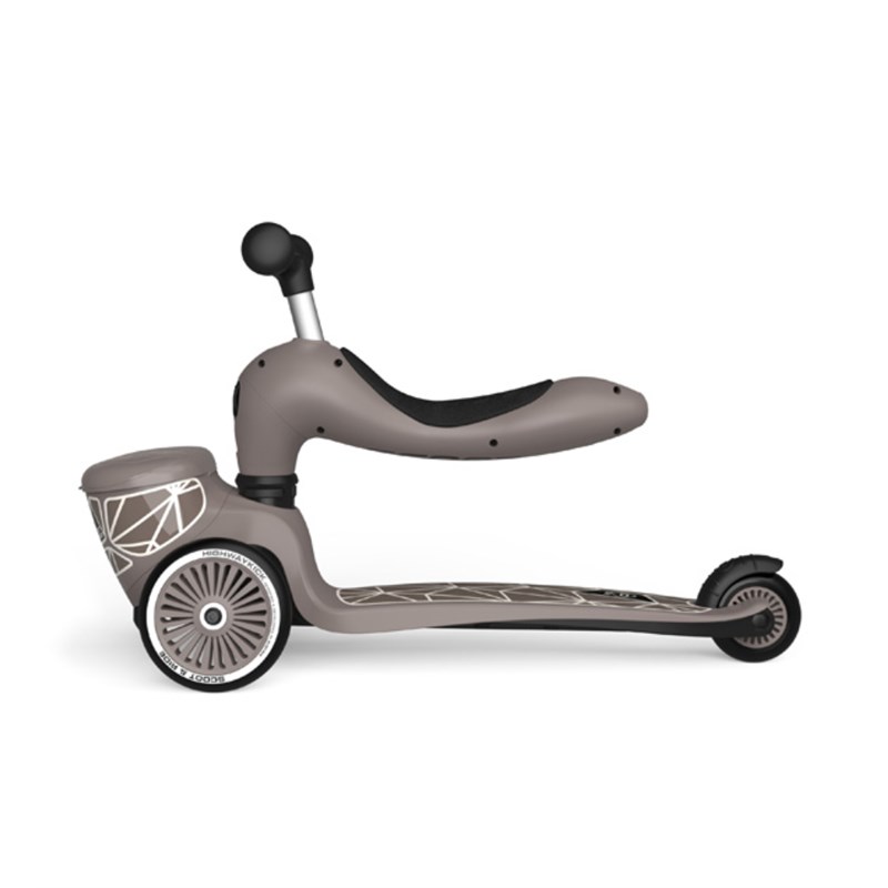 SCOOT AND RIDE ROMOBIL HIGHWAYKICK 1LIFESTYLE BROWN LINES 