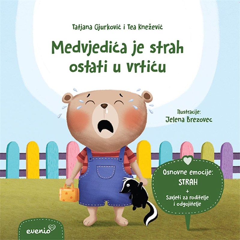 MEDVJEDIĆA JE STRAH OSTATI U VRTIĆU