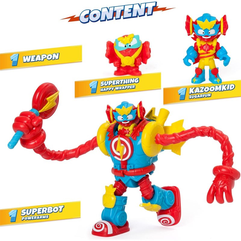 SUPERTHINGS SUPERBOT SUGARFUN  S-PLAYSET