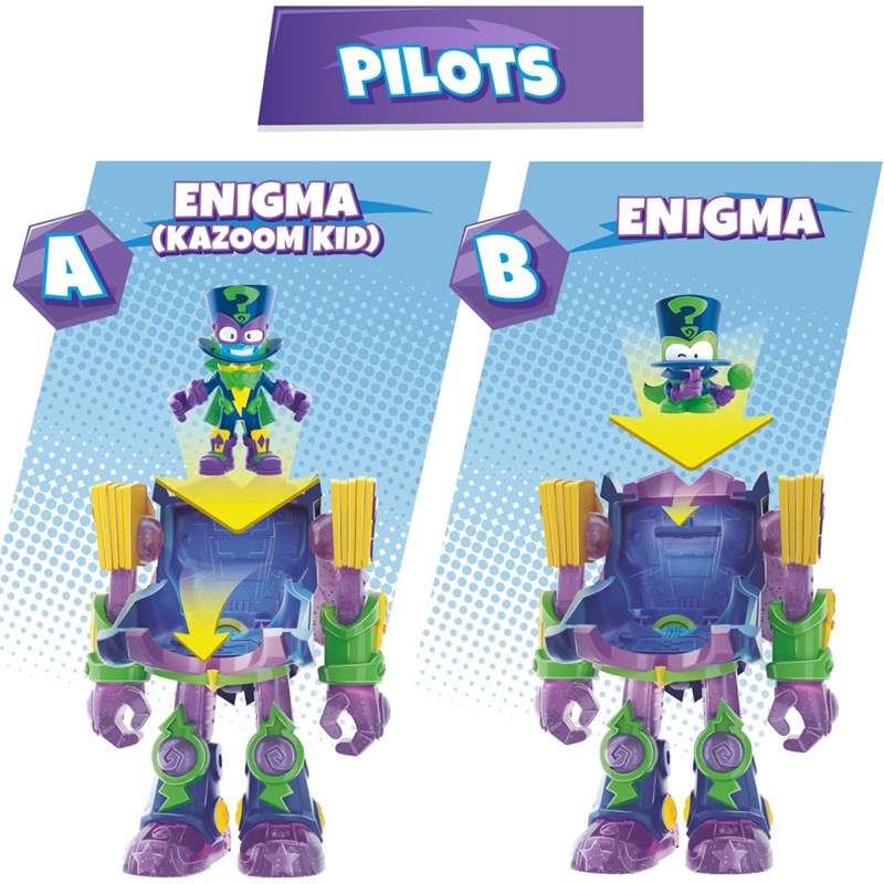 SUPERTHINGS SUPERBOT ENIGMA S-PLAYSET