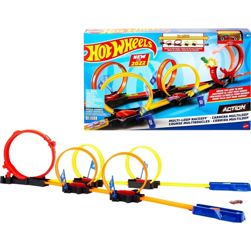 HOT WHEELS SET MULTI LOOP RACE OFF 2M