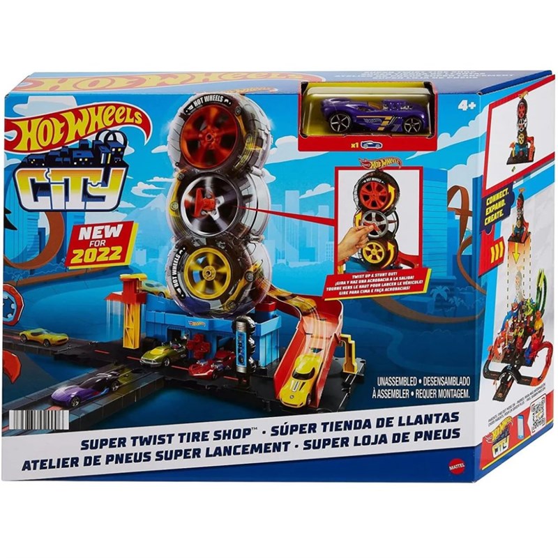 HOT WHEELS CITY TIRE SHOP STAZA OR.