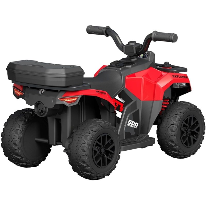 KIKKA BOO AUTO ATV MASTER 6V4.5AH RED