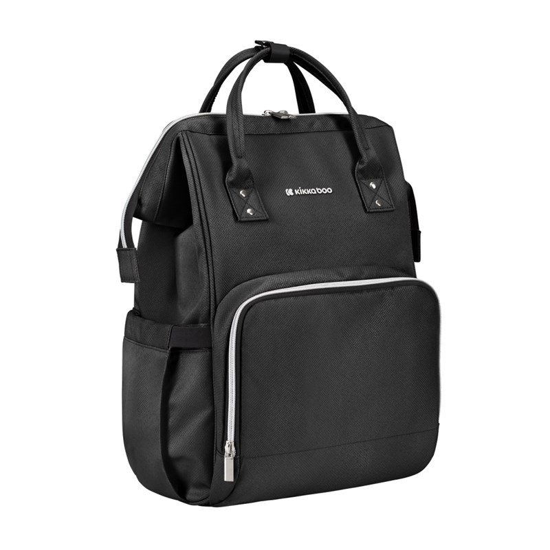 KIKKA BOO TORBA SIENA,BLACK&SILVER