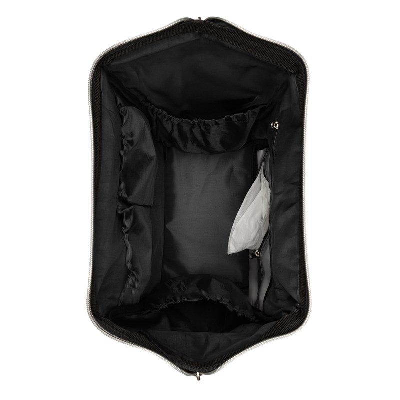 KIKKA BOO TORBA SIENA,BLACK&SILVER