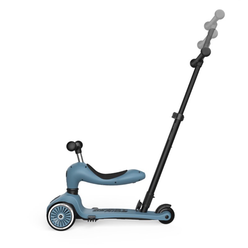 SCOOT AND RIDE HIGHWAYKICK 1 PUSH AND GO STEEL