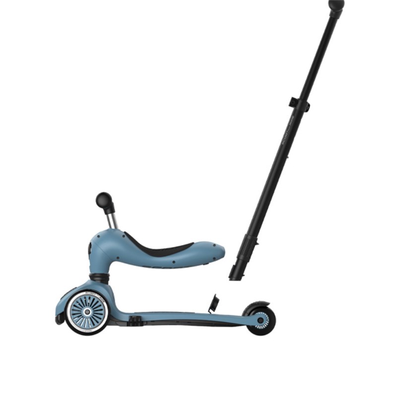 SCOOT AND RIDE HIGHWAYKICK 1 PUSH AND GO STEEL