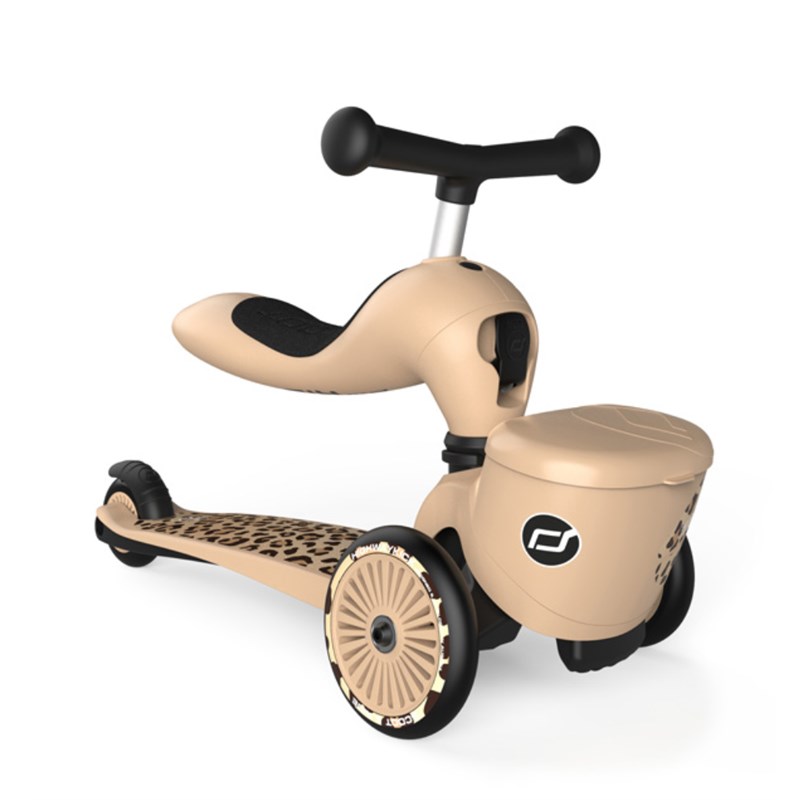 SCOOT AND RIDE HIGHWAYKICK 1 LIFESTYLE 1-LEOPARD 