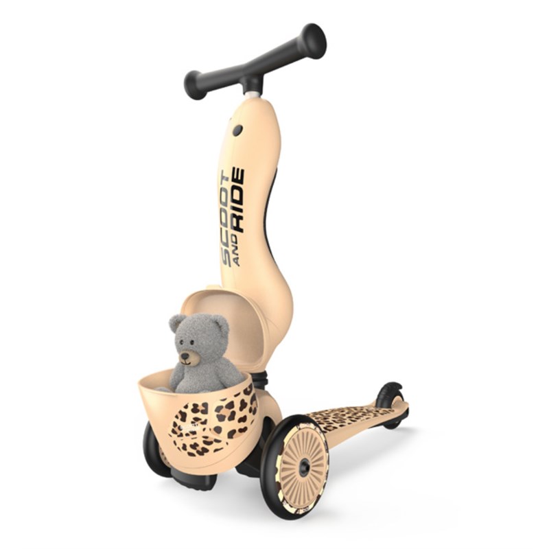 SCOOT AND RIDE HIGHWAYKICK 1 LIFESTYLE 1-LEOPARD 