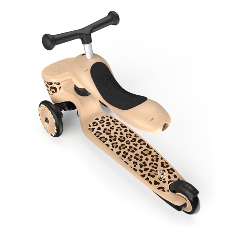 SCOOT AND RIDE HIGHWAYKICK 1 LIFESTYLE 1-LEOPARD 