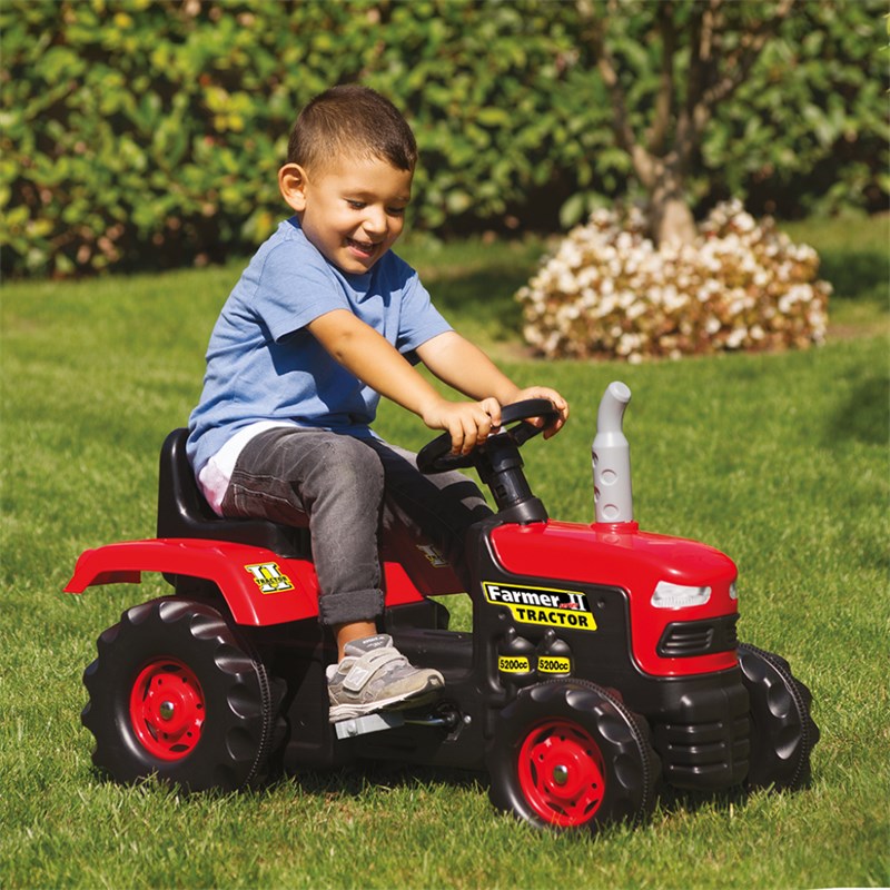 DOLU TRAKTOR NA PEDALE CRVENI F.