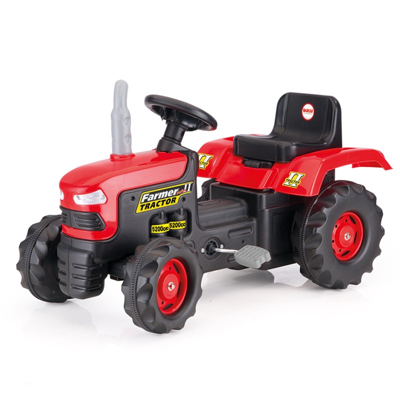 DOLU TRAKTOR NA PEDALE CRVENI F.