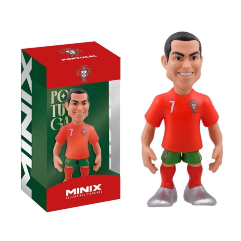 MINIX FIGURA CHRISTIANO RONALDO PORTUGAL MAS.