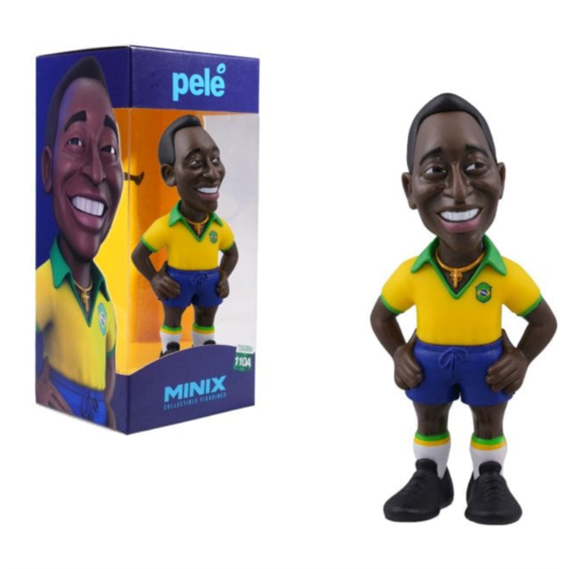 MINIX FIGURICE 12CM PELE-BRAZIL MAS.