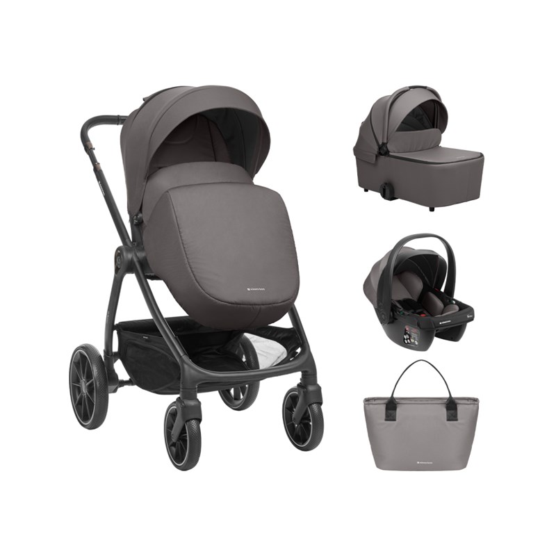 KIKKA BOO MODENA KOLICA 3U1, DARK GREY