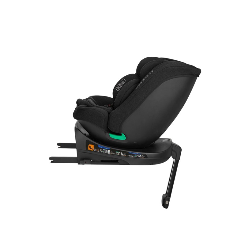 KIKKA BOO I-SECURE I-SIZE AUTOSJEDALICA 40-150CM, BLACK