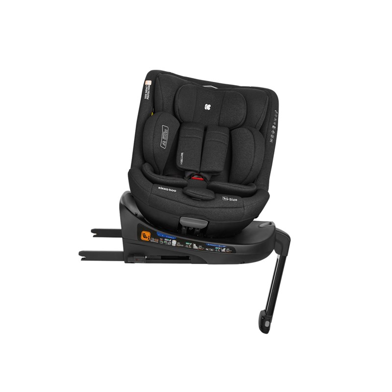 KIKKA BOO I-SECURE I-SIZE AUTOSJEDALICA 40-150CM, BLACK